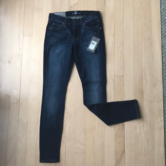 7 For All Mankind Denim - 7 for all Mankind skinny second skin legging Jean